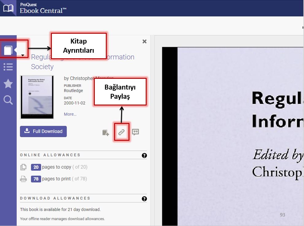 Ebook Central Bağlantı Paylaş