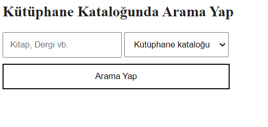 Web Sitenize Koha Arama Kutusu Ekleme